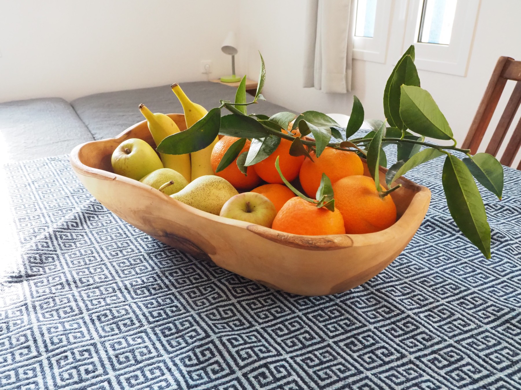 Bio mandarines from the own garden