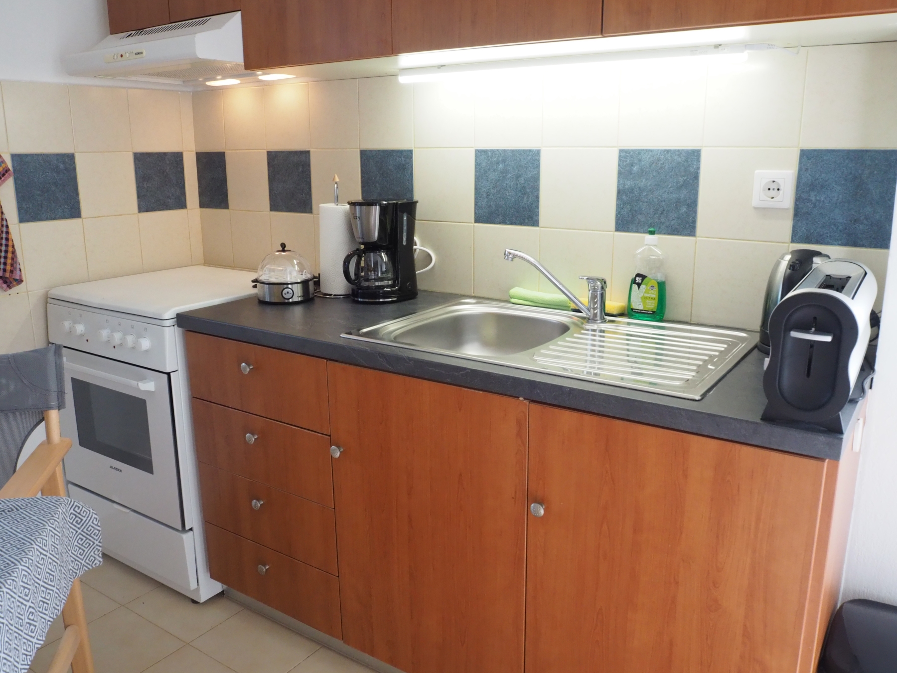 Fully equipped kitchen